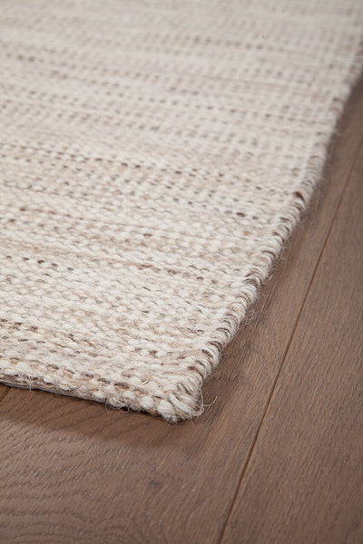 Tappeto Premium in Lana Bianco - New Trento - Tinta Unita - CarpetLiving