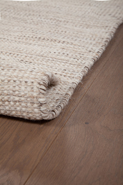 Tappeto Premium in Lana Bianco - New Trento - Tinta Unita - CarpetLiving