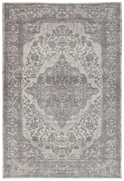 Tappeto Argentella Dark - Design Vintage Astratto con sfumature colore | elegante per soggiorno e camera da letto - CarpetLiving