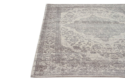 Tappeto Argentella Dark - Design Vintage Astratto con sfumature colore | elegante per soggiorno e camera da letto - CarpetLiving