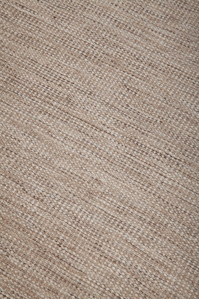 Tappeto Trento Beige nordico in lana e cotone intrecciato a mano – doubleface - CarpetLiving