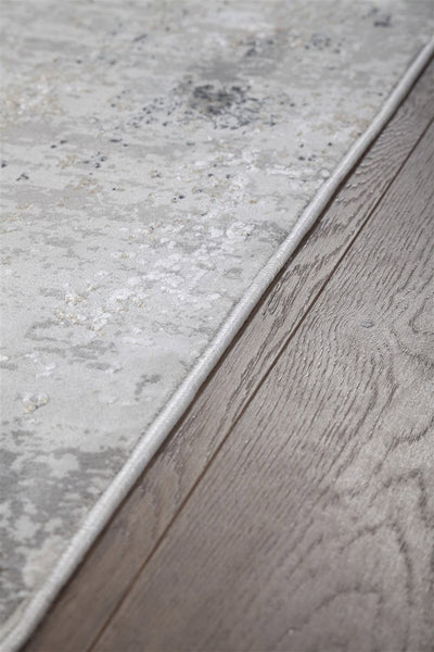 Tappeto Moderno MONFORT A Nero Beige - Design Contemporaneo Astratto - CarpetLiving