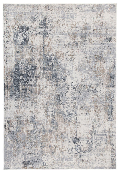 Tappeto Moderno MONFORT A Nero Beige - Design Contemporaneo Astratto - CarpetLiving