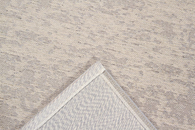 Tappeto Argentella Beige Grigio - Design Vintage Astratto con sfumature colore | elegante per soggiorno e camera da letto - CarpetLiving