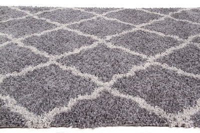 Tappeto Shaggy Boston Grigio scuro - Morbido e Resistente | Ideale per ogni ambiente - CarpetLiving