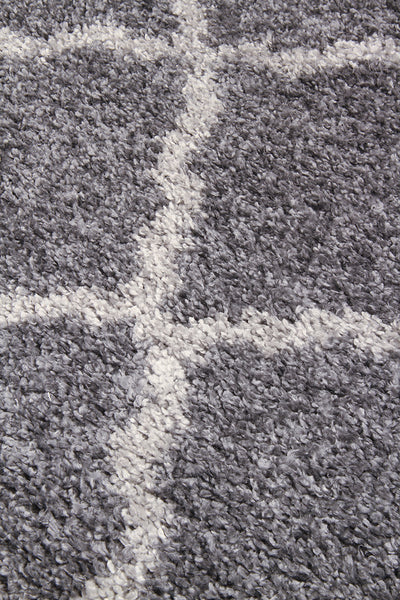 Tappeto Shaggy Boston Grigio scuro - Morbido e Resistente | Ideale per ogni ambiente - CarpetLiving