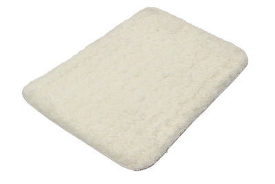 Tappeto per il Bagno - FLUFFY AVORIO - 70x45cm - CarpetLiving