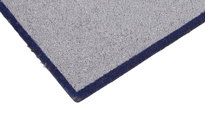 Zerbino Moderno Grigio in Fibra di Cocco Naturale 75x40cm - Resistente e Sostenibile - CarpetLiving