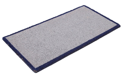 Zerbino Moderno Grigio in Fibra di Cocco Naturale 75x40cm - Resistente e Sostenibile - CarpetLiving