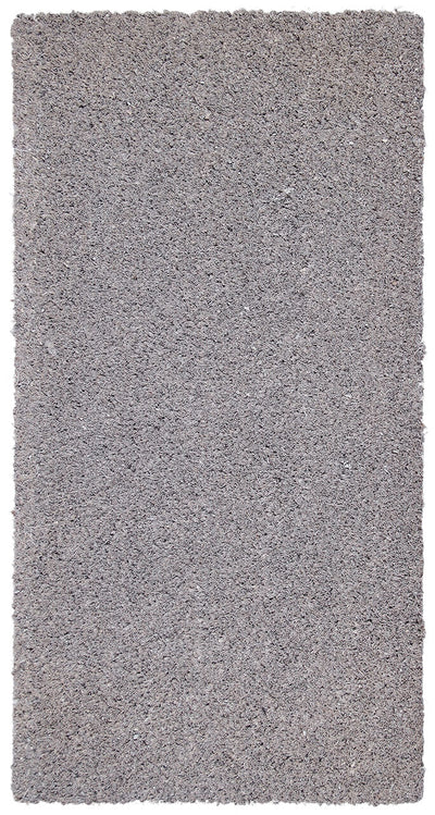 Zerbino Grigio in Fibra di Cocco Naturale 75x40cm - Resistente e Sostenibile - CarpetLiving