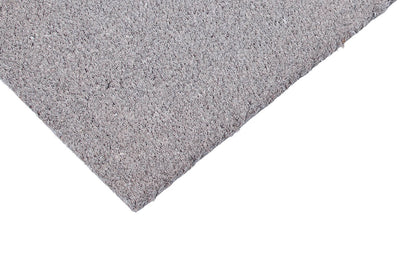 Zerbino Grigio in Fibra di Cocco Naturale 75x40cm - Resistente e Sostenibile - CarpetLiving