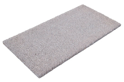 Zerbino Grigio in Fibra di Cocco Naturale 75x40cm - Resistente e Sostenibile - CarpetLiving