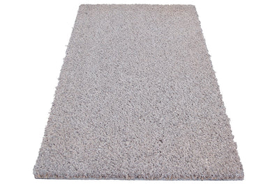 Zerbino Grigio in Fibra di Cocco Naturale 75x40cm - Resistente e Sostenibile - CarpetLiving
