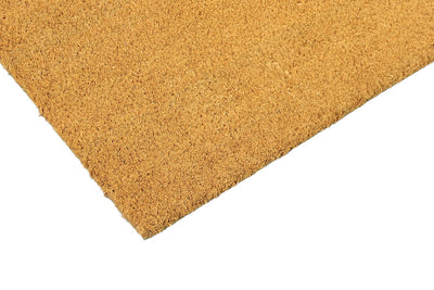 Zerbino Giallo in Fibra di Cocco Naturale 75x40cm - Resistente e Sostenibile - CarpetLiving