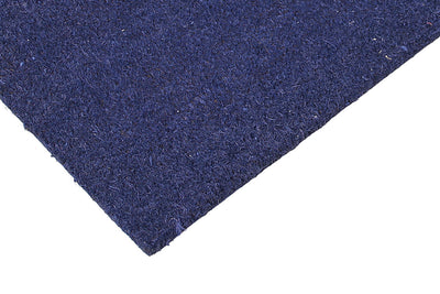 Zerbino Blu in Fibra di Cocco Naturale 75x40cm - Resistente e Sostenibile - CarpetLiving