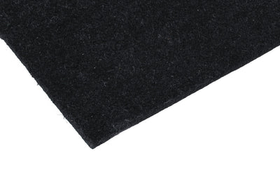 Zerbino Nero in Fibra di Cocco Naturale 75x40cm - Resistente e Sostenibile - CarpetLiving