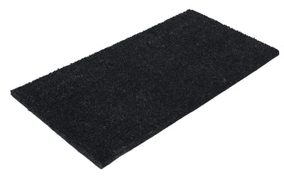 Zerbino Nero in Fibra di Cocco Naturale 75x40cm - Resistente e Sostenibile - CarpetLiving