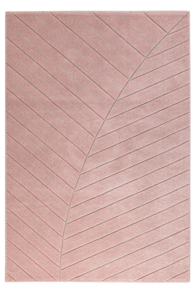 Tappeto Moderno Handcarved Salmone - Antiscivolo | Ideale per Soggiorno, Camera da letto, Sala da Pranzo - CarpetLiving