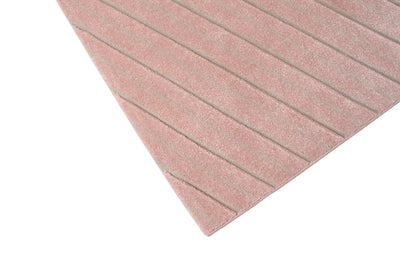 Tappeto Moderno Handcarved Salmone - Antiscivolo | Ideale per Soggiorno, Camera da letto, Sala da Pranzo - CarpetLiving