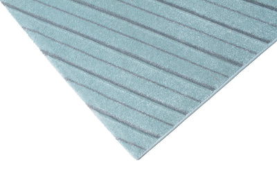 Tappeto Moderno Handcarved Blu - Antiscivolo | Ideale per Soggiorno, Camera da letto, Sala da Pranzo - CarpetLiving