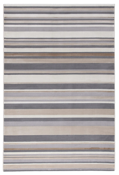 Tappeto moderno Step B - righe anni '70 antiscivolo - CarpetLiving