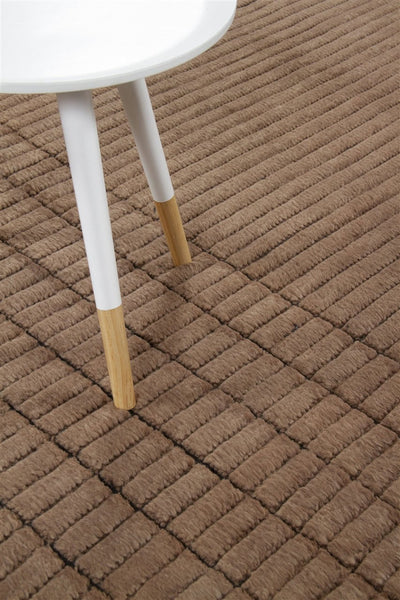 Tappeto RD Grid Berber Marrone - Design Rodolfo Dordoni