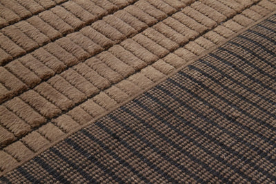 Tappeto RD Grid Berber Marrone - Design Rodolfo Dordoni