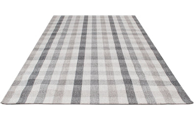 Tappeto Berlino B in Lana - Realizzato a mano - Disegno a scacchi - CarpetLiving