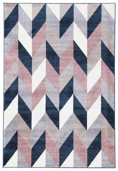 Tappeto geometrico Soave Soft Spike Multi  effetto 3D - CarpetLiving