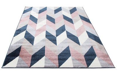 Tappeto geometrico Soave Soft Spike Multi  effetto 3D - CarpetLiving