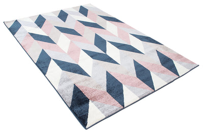 Tappeto geometrico Soave Soft Spike Multi  effetto 3D - CarpetLiving