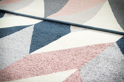 Tappeto geometrico Soave Soft Spike Multi  effetto 3D - CarpetLiving