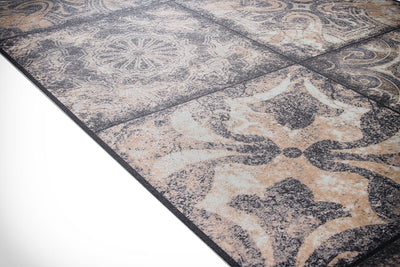 Tappeto per la Cucina in Vinile - Antiscivolo - Made in Italy - VISTA AZULEJ 02 - CarpetLiving