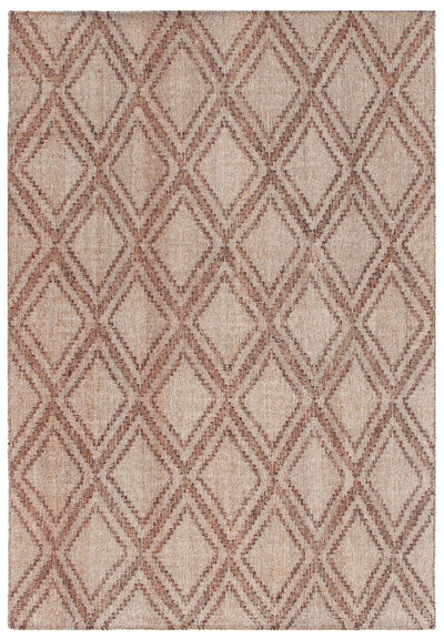 Tappeto in Juta, Lana e Cotone - Istinto B - Fatto a mano - Stile Etnico Tradizionale - Materiali Sostenibili - CarpetLiving