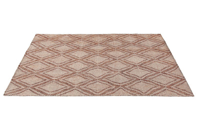 Tappeto in Juta, Lana e Cotone - Istinto B - Fatto a mano - Stile Etnico Tradizionale - Materiali Sostenibili - CarpetLiving