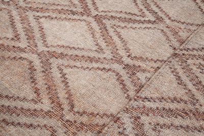 Tappeto in Juta, Lana e Cotone - Istinto B - Fatto a mano - Stile Etnico Tradizionale - Materiali Sostenibili - CarpetLiving
