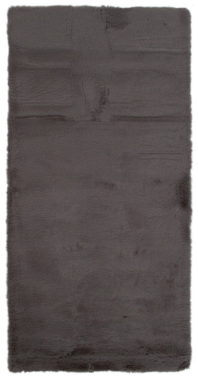Tappeto morbido Touch Dark Grey velluto caldo - CarpetLiving