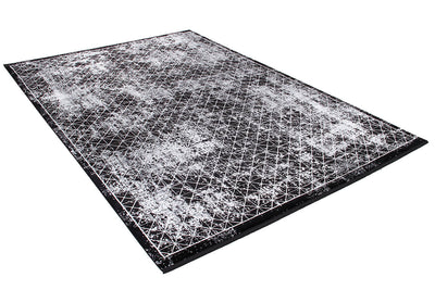 Tappeto Moderno Premium - KENNEDY E GREY BLACK - Grigio, Nero - Design Contemporaneo - CarpetLiving