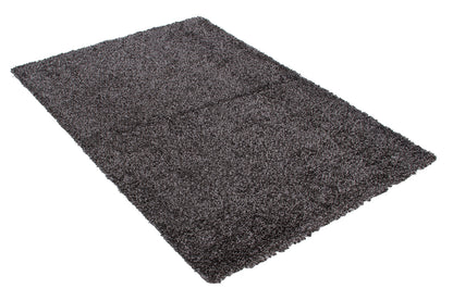 Tappeto Shaggy Boston Grigio scuro - Tinta Unita - Morbido e Resistente | Ideale per ogni ambiente