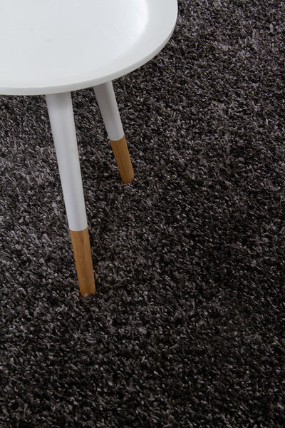 Tappeto Shaggy Boston Grigio scuro - Tinta Unita - Morbido e Resistente | Ideale per ogni ambiente - CarpetLiving