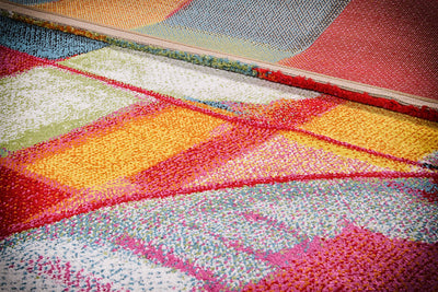 Tappeto Multicolore Gallery H - Antiscivolo | Ideale per Camera da Letto e Soggiorno - CarpetLiving