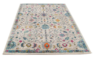 Tappeto Stile Orientale Multicolore Mamoo A - Antiscivolo - Ideale per Soggiorno e Camera da Letto - CarpetLiving