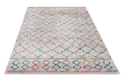 Tappeto Stile Orientale Multicolore Mamoo C - Antiscivolo - Ideale per Soggiorno e Camera da Letto - CarpetLiving