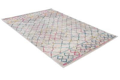 Tappeto Stile Orientale Multicolore Mamoo C - Antiscivolo - Ideale per Soggiorno e Camera da Letto - CarpetLiving