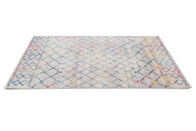 Tappeto Stile Orientale Multicolore Mamoo C - Antiscivolo - Ideale per Soggiorno e Camera da Letto - CarpetLiving