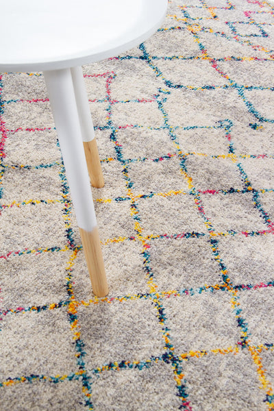 Tappeto Stile Orientale Multicolore Mamoo C - Antiscivolo - Ideale per Soggiorno e Camera da Letto - CarpetLiving
