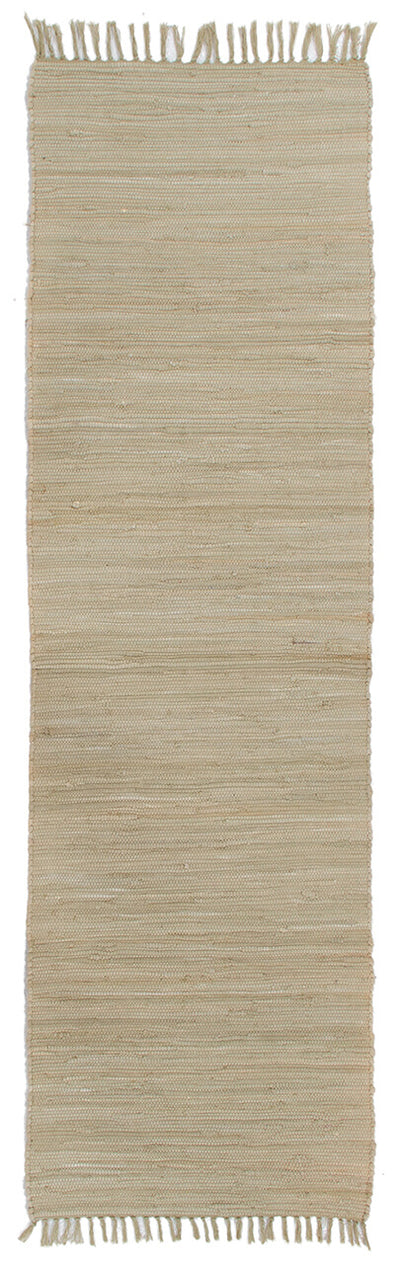 Tappeto Abano Verde Oliva in Cotone - Lavabile in Lavatrice - Ideale per Bagno o Cucina - CarpetLiving