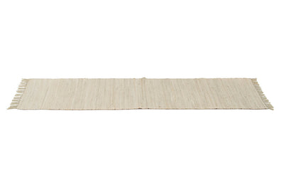 Tappeto Abano Verde Oliva in Cotone - Lavabile in Lavatrice - Ideale per Bagno o Cucina - CarpetLiving