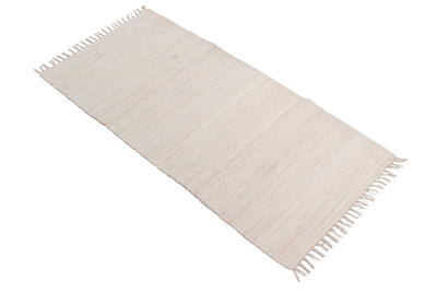 Tappeto Abano Taupe in Cotone - Lavabile in Lavatrice - Ideale per Bagno o Cucina - CarpetLiving