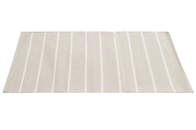Tappeto in Cotone Lavabile in Lavatrice - RIVIERA ECRU - CarpetLiving